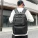 Men's backpack/Korean Version of Woven Large Capacity Male Backpack Wild Student School Bag Bag Backpack