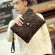 กระเป๋าสะพาย/Korean style men's clutch bag fashion stitching soft leather shoulder bag trend rivet small bag