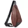 กระเป๋าคาดหน้าอก/Men's chest bag messenger bag Korean casual shoulder bag