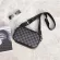 Shoulder bag/Small Shoulder Bag Horizontal Mobile Phone Bag Diagonal Bag Men's Fashion Plaid Shoulder Bag Leather