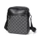 กระเป๋าสะพาย/New leather men's bag vertical checkered small bag ipad bag diagonal bag shoulder bag