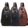 กระเป๋าคาดหน้าอก/Korean version of PU leather men's chest bag fashion shoulder bag messenger bag riding backpack
