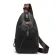 Chest/Korean Version of Pu Leather Men's Chest Bag Fashion Shoulder Bag Meesaler Bag Riding Backpack