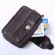 กระเป๋าใส่โทรศัพท์มือถือ/Men's leather wear belt waist bag purse chest bag mobile phone bag