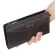Men's wallet/Men's Long Wallet Multifunctional Zipper Clutch Lychee Pattern Large Capacity Clutch