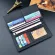 Men's wallet/Men's Long Woven Pattern Wallet Multi-card Fashion Casual Open Wallet