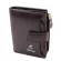 Men's wallet/Men's Wallet Short RFID Anti-Theft Buckle Coin Purse Zipper Large Capacity Card Holder