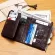 RFID Genuine Cowhide Leather Wallets Men Short Coin Purse Male Vintage Small Card Holder for Clamp Quality Designer Money Bag