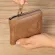 Genuine Leather Men Wallets Short Coin Purse Small Wallet Leather Card Holder Purse Vintage Zipper Wallet Men High Quality