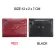 Trifold Men and Women Wallet 100% Genuine Leather Small Coin Purses Red Black Short Wallets Organizer Card Holder Dollar Price