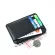 Slim Wallet Purse Pu Leather Women Men Card Holder Unisex Zipper Business Card Case Credit Mini Bank Cards Holder Wallet