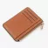 Slim Wallet Purse Pu Leather Women Men Card Holder Unisex Zipper Business Card Case Credit Mini Bank Cards Holder Wallet