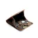 Brand Men's Genuine Leather Wallet Male Separate Coin Pocket Crazy Horse Leather Mini Money Bag Vintage Wallets Short Men Purses