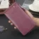 Men's and Women's Long Wallet Casual Retro Oil Wax Leather 26 Card Multi-Function Card Bag Wallet