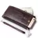 Contact's Wristlet Bag Genuine Leather Rfid Cellphone Wallet Men's Clutch Wallets Men Credit Card Holder Male Long Purse Zipper