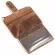 Bullcaptain Men Wallet Business Card Holder Leather Pickup Packup Packup Pack Holder Slim Leather Multi-Bit 01