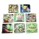 Cute Cartoon Master Yoda Wallet Anime Star War Star-Wars Purse Men Leather Short Wallets Card Holder Slot with Zipper