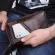 Contact's Zipper Around Travel Men Wallet Genuine Leather Long Purse Multifunction Clutch Wallets Card Holder Bag Passport Cover