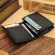 Men's wallet/Plaine Weave Horizontal Pu Leather Men's Wallet Card Holder