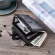 Men's wallet/Buckle Retro Men's Wallet Wallet Multifunctional Double Zipper Coin Pruse