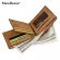 Men's wallet/Men's Frosted Waterproof Short Wallet Multifunctional Fashion Casual High Quality Pu Wallet