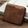 Men's wallet/Men's Frosted Waterproof Short Wallet Multifunctional Fashion Casual High Quality Pu Wallet