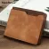 Men's wallet/Men's Frosted Waterproof Short Wallet Multifunctional Fashion Casual High Quality Pu Wallet