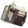 กระเป๋าสตางค์ผู้ชาย/Men's wallet short style European and American fashion large-capacity magnetic buckle tri-fold men's wallet