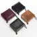Men's wallet/Short PU Leather Wallet Men's Wallet Vertical Zipper Retro Wallet