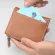Men's wallet/Korean Style Buckle Retro Wallet Multifunctional Zipper Coin Pruse