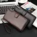 Men's wallet/Casual Men's Wallet Long Clutch Bag Tri-Fold Wallet Multi-Function Mobile Phone Bag