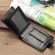 Men's wallet/Casual Men's Wallet Short and Leather Buckle Horizontal Wallet