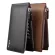 กระเป๋าสตางค์ผู้ชาย/Casual multi-card slot long men's wallet with cross pattern multi-function ultra-thin bank card holder