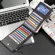 กระเป๋าสตางค์ผู้ชาย/Casual multi-card slot long men's wallet with cross pattern multi-function ultra-thin bank card holder