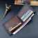 Men's wallet/Men's Short Fashion Contrast Color Thin Frosted Wallet Zipper Soft Wallet