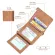 กระเป๋าสตางค์ผู้ชาย/Men's wallet short frosted leather dollar bag retro tri-fold vertical wallet with multi-card slots