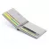 Cuikca South Korea Style Money Clips Men Wallet Purse Ultrathin Slim Wallet Mini Leather Wallet Id Credit Card Cases
