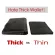Minimalist Slim Nylon Wallet for Men Women Slimline Ultra Thin Mini Small Male Female Zipper Coin Purse Money Bag