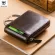 Bullcaptain  Men's Purse Leather Purse Male Purse Rfid Card Holder Wallet Storage Bag Coin Purse Zipper Wallet