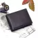 Men's Wallet Leather Solid Slim Wallets Men Pu Leather Bifold Short Credit Card Holders Coin Purses Purse Purse