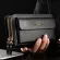 Men Wallets Zipper Coin Pocket Long Purse Passport Cover Business Multi-function Card Holder Waterproof Wallet Double Zipper Bag