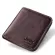 High Quality Men's Genuine Leather Wallet Vintage Short Male Wallets Zipper Poucht Male Purse Money Bag Portomonee Cheap