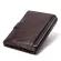 Contact's Quality Genuine Cow Leather Wallet Men Hasp Design Short Purse With Passport Photo Holder For Male Clutch Wallets