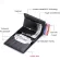 Customize RFID CARBON FIBER MEN WALLETS Money Bags Card Holder Black Trister Slim Mini Magic Wallet Personalized Vallet