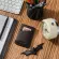 Newbraing Small Genuine Leather Clutch Wallet Men Credit Card ID Holders Fame Compact Mini Purse Cash Women Card Holder Sleeve