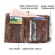 Rfid Protection Genuine Leather Men Wallet Coin Purse Small Short Card Holder Chain Portfolio Portomonee Male Walet Pocket
