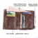 RFID Protection Genuine Leather Men Wallet Coin Purse Small Short Card Holder Chain Portfolio Portomonee Male Walet Pocket