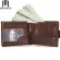 Miss Men Wallet Genuine Leather Short Coin Purse Hasp Wallet for Male Portomonee with Card Holder Photo Holder