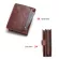 100% Genuine Leather Men Wallets Zipper Coin Purse Short Male Money Bag Quality Designer Rfid Walet Small Card Holder Clutch