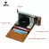 Dienqi RFID Wallet Card Holder Coin Purse Men's Wallet Slim Small Male Leather Wallet Mini Pocket Money Bag Women Walet Valet